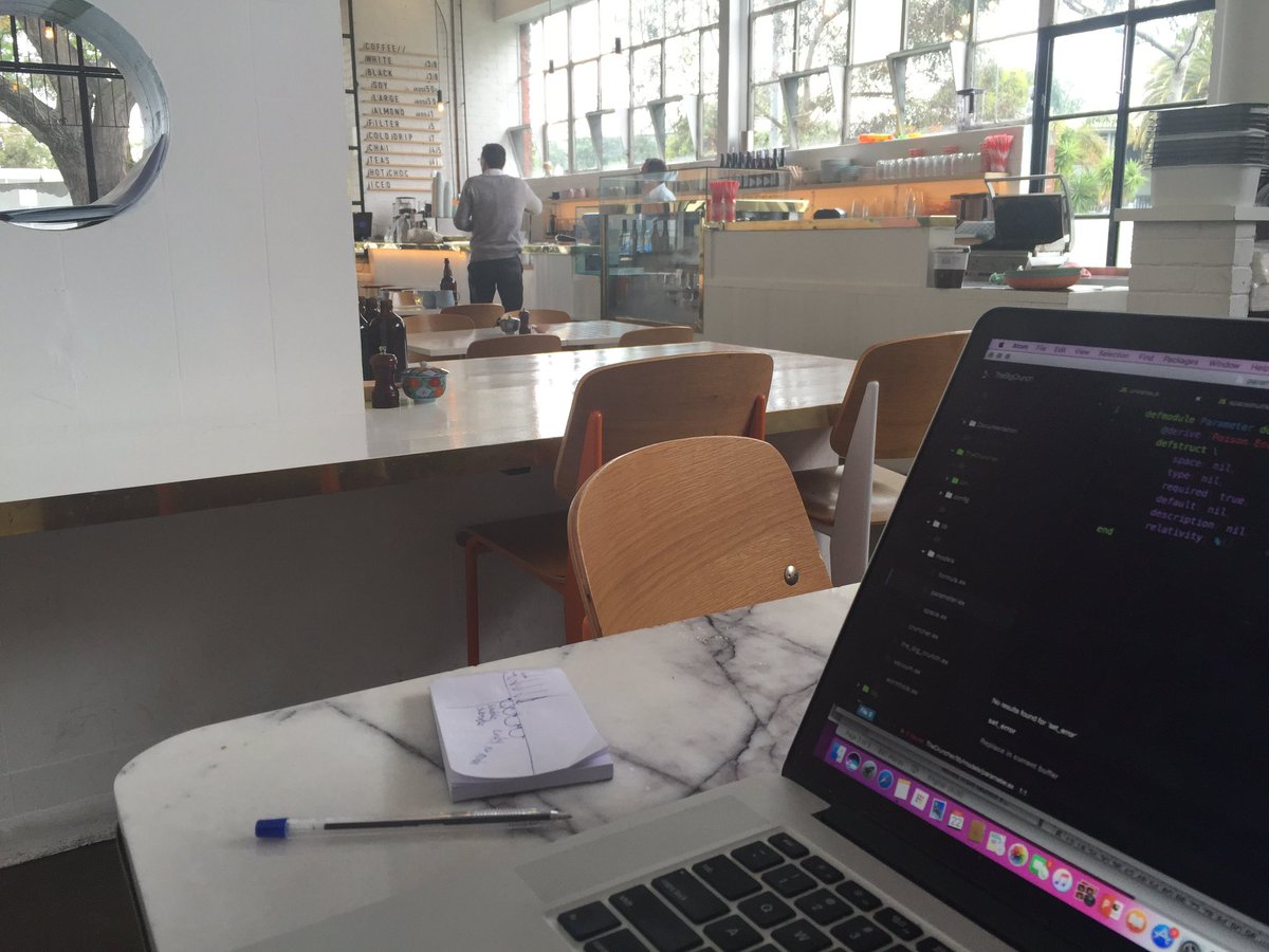 simonraikallen's tweet image. A big session today #CafeCoding at the Punch Bowl in Port Melbourne.