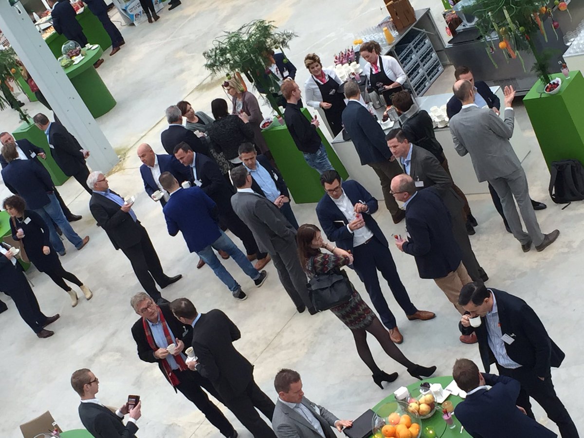 Coffee Break tijdens het Nationale Verscongres 2016 in Villa Flora in Venlo