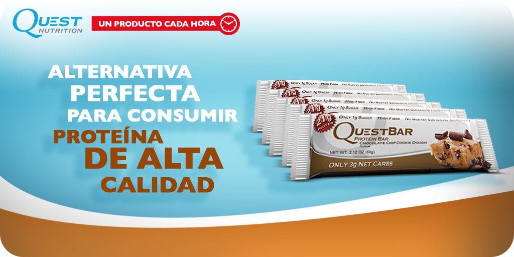 NutriTienda's tweet photo. #SORTEO 3. BARRITAS QUESTBAR para tomar en cualquier momento. RT serán tuyas EN MENOS DE UNA HORA 👏 https://t.co/fuCmHd6cD9