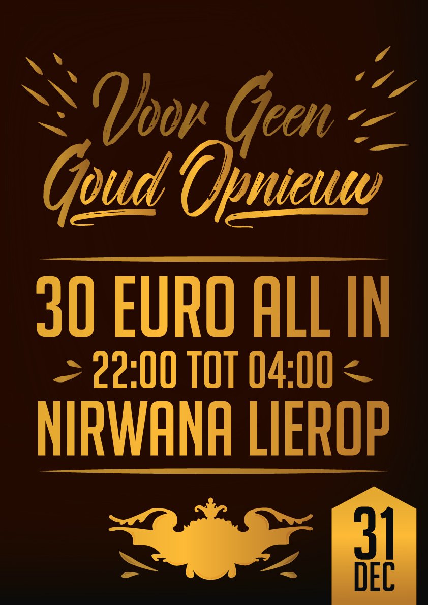 Voor geen goud opnieuw met je ex naar bed? Voor geen goud naar een concert van Dries Roelvink?