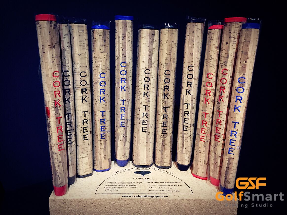 Cork Putter grips and Head covers, now available in #Malaysia! #Golfsmartstudio #corkputtergrip #puttergip