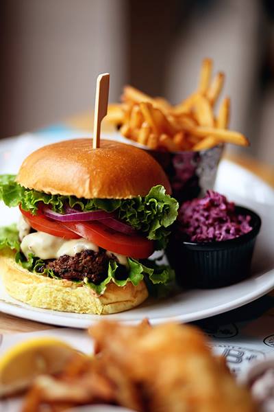 "Yeah I'm into fitness...fitness whole burger in my mouth."