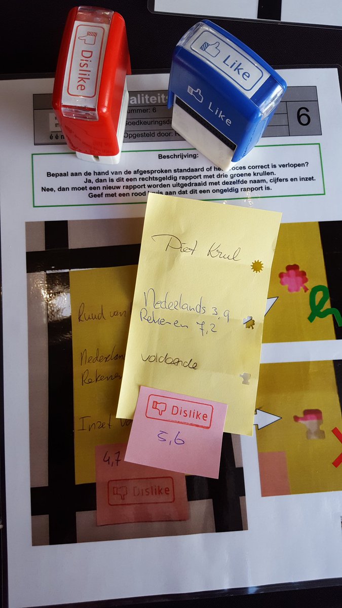 leanverbeeten's tweet photo. #Lean proces in #onderwijs. Simulatie rapport in 1x goed op takttijd! https://t.co/iobfWi0sv4