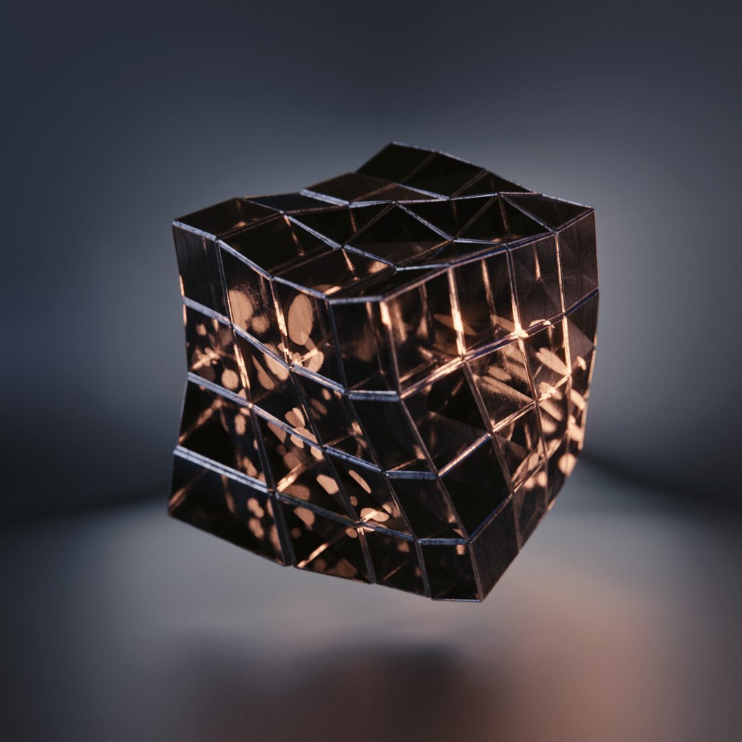 MohEideh's tweet photo. AbstraCube. #b3d https://t.co/8QB9Fjv2yX