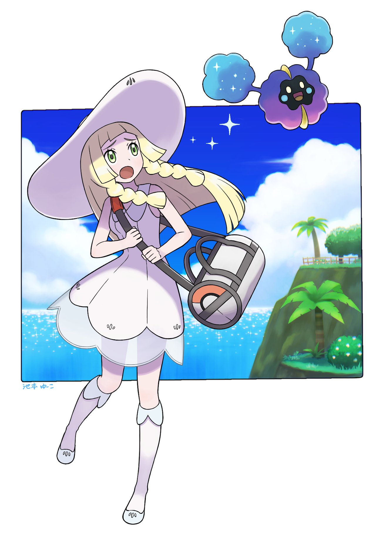 池本ゆーこ リーリエちゃんかわいい ポケモンサンムーン T Co Qjon4grdbe Twitter