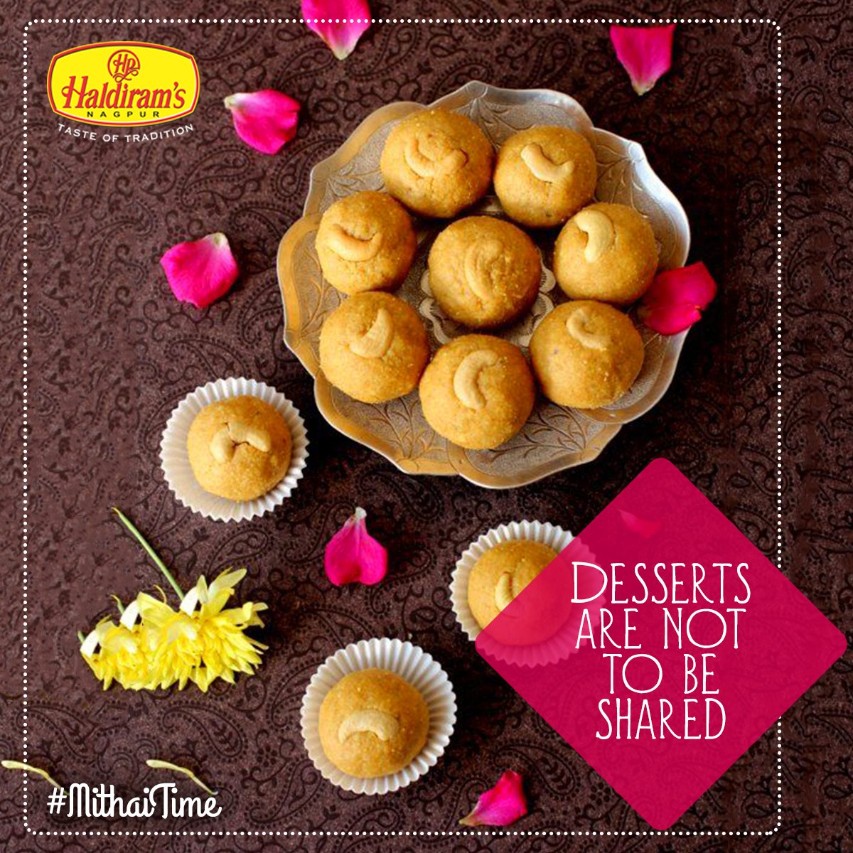 NagpurHaldirams's tweet photo. A life without sweets is not much worth living. #MithaiTime https://t.co/Ge3niLpi6O