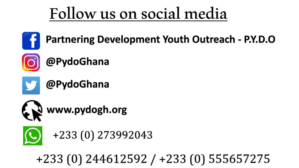 PydoGhana's tweet image. Let's get interactive on all our social media handles @PydoGhana  &amp;amp; #IG  #StopUnprotectedSex #EndTeenagePregnancy