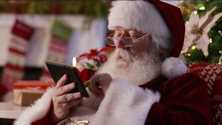 MCGA2016's tweet image. The big guy has digitized his naughty or nice list. Talk about streamlining efficiency #techSanta #Santa16 #MCGA2016