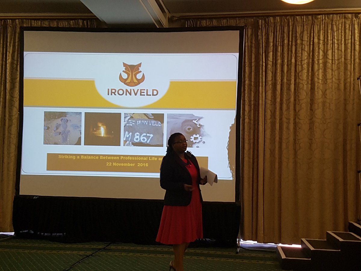 TarieChitapa's tweet photo. #Ironveld @ Women in Engineering where our CEO Keneilwe is giving a speech. https://t.co/zB68IYHweC