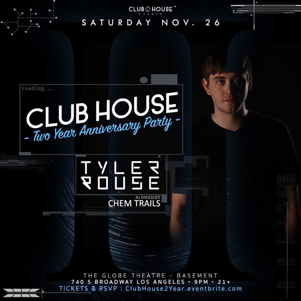 ChemTrailsLA's tweet photo. This Sat. we're inside the @GlobeTheatreLA for @ClubHouseEvents 2 year anniversary!

RSVP for free with the link in our bio. #ClubHouse2Year https://t.co/8hkerskJx4