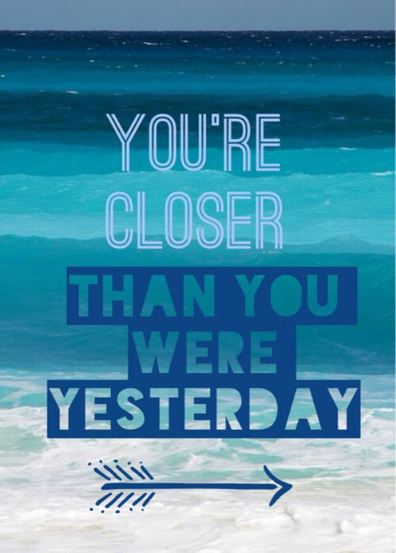 Today is the closest that you've been to achieving your goals, keep pushing, keep fighting and stay strong! #WorkMotivation