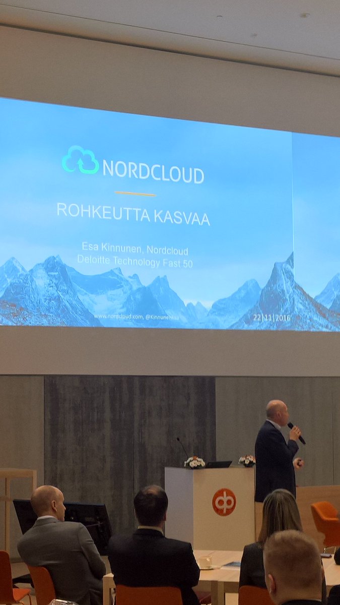 ASorvoja's tweet photo. Nordcloud number 1 #fast50 https://t.co/L01A3psVGI