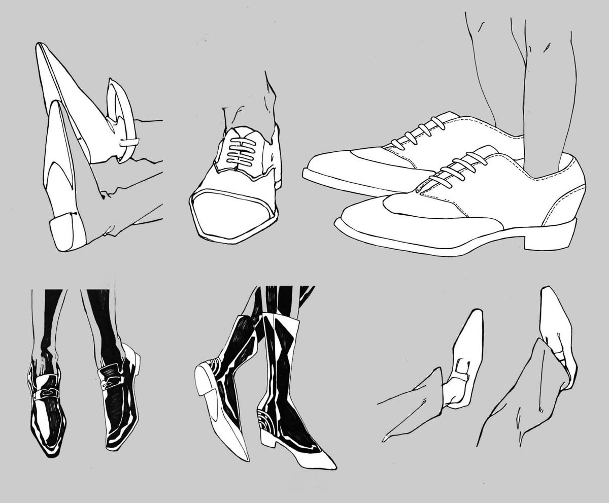 臆夜 通販中 靴の描き方 基本 スニーカー ローファー とっても簡単に描いております あくまで私なりの描き方です描き 込みなどはありません 参考になれば幸い 3枚目はローファー4枚目はスニーカーの過去描いたものまとめ