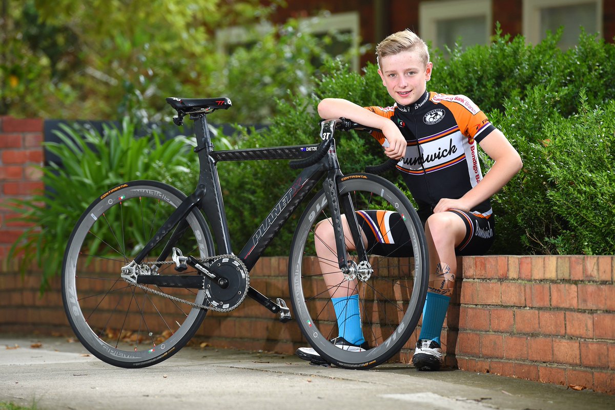 Cycling star Henry Dietze follows up swag of state medals with west region U15 encouragement title at Leader Sports Star Awards.
