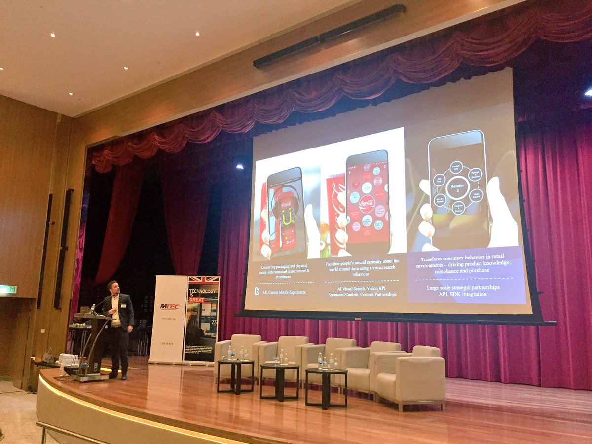 mymdec's tweet photo. Blippar apps helps business to grow by using proprietary computer vision & AR products & solutions @tradegovukMYS #techtm2016 https://t.co/1r01AIxLXP