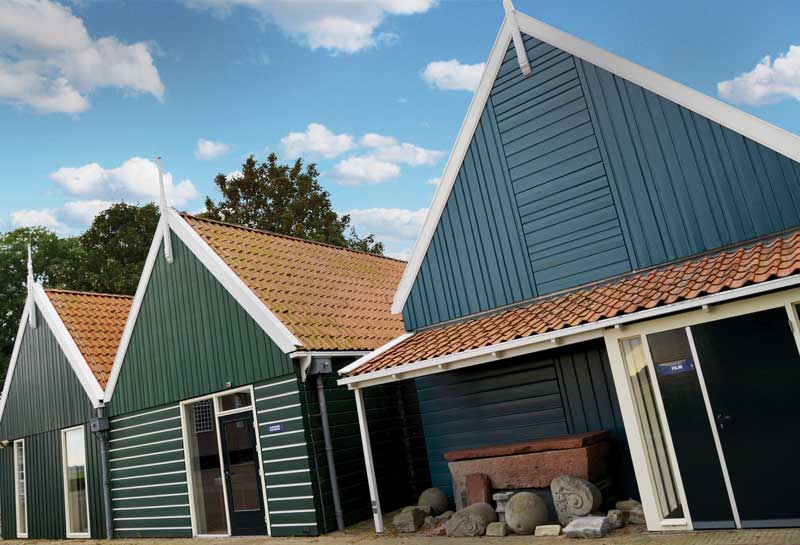 In een periode van 5 jaar zorgt #Nelf voor een nieuwe duurzame verflaag op de gebouwen van het Schokland museum. nelf.nl/nl/projecten/p…