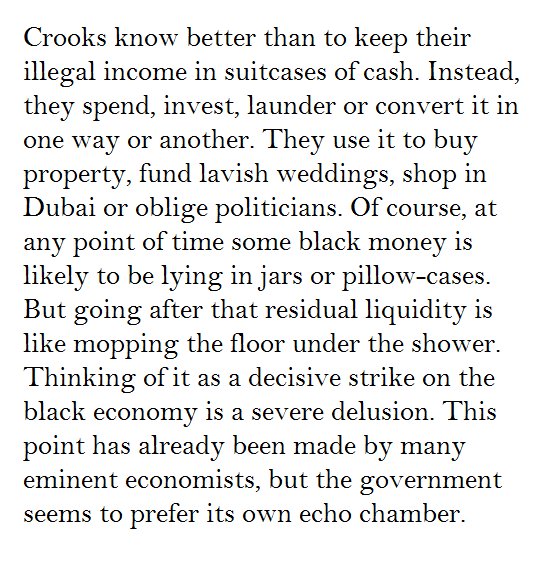 INCTharoorian's tweet photo. @ShashiTharoor Demonetisation in a booming economy is like shooting at the tyres of a racing car: Jean Drèze

:
https://t.co/AvRYyLf3iK https://t.co/JZdvkJbrWy