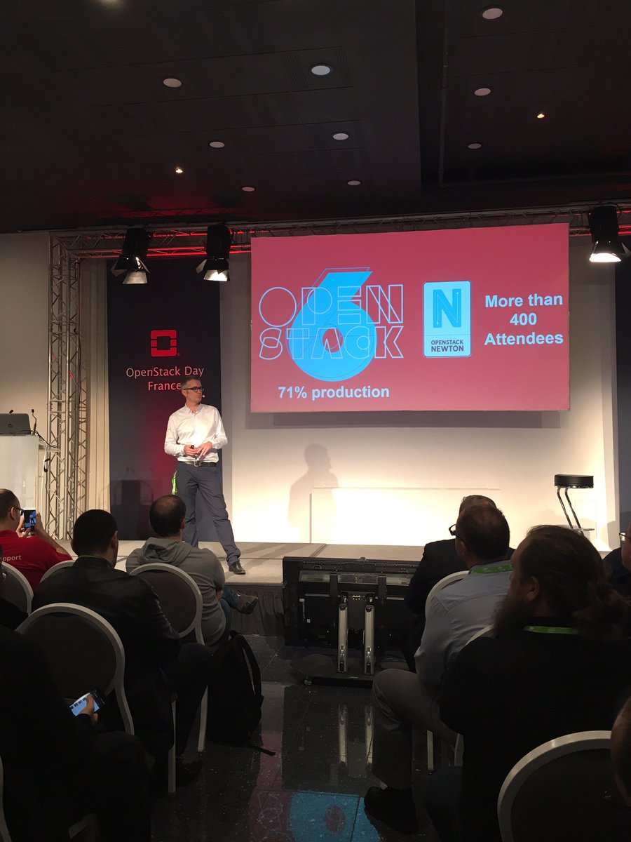 FabriceSOLLAMI's tweet photo. @zinux at the #openstack day in France it is in Paris 13 quai de Grennelle - amazing agenda - the openstack ecosystem well represented https://t.co/mIHsOhvZDz