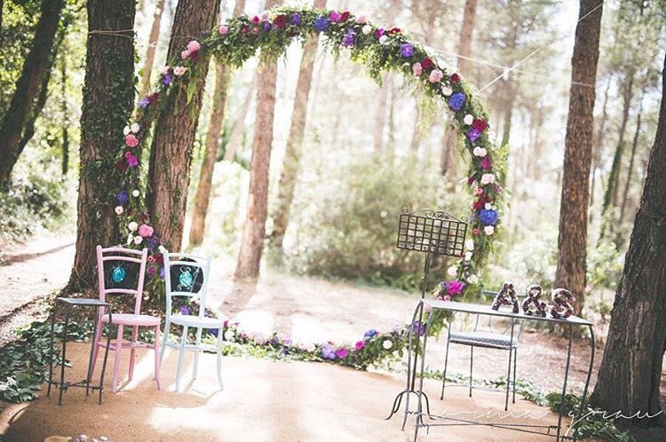 Ceremonias difíciles de olvidar en <a href="/masialagarriga/">Masia La Garriga</a> 🌺🌸🌷🍃  #bodas #bodas2016 #weddings #weddingdesign #weddingday #deco #decoration