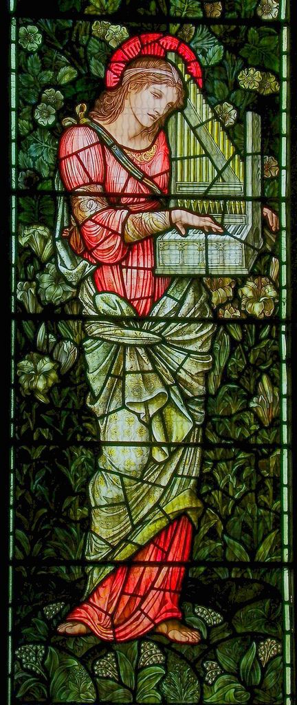 heartchitecture's tweet photo. For the Feast of St Cecilia - Julia Margaret Cameron, Dante Gabriel Rossetti, and Edward Burne-Jones' bold visual hagiography @PreRaphSoc https://t.co/PALgDWmmKc