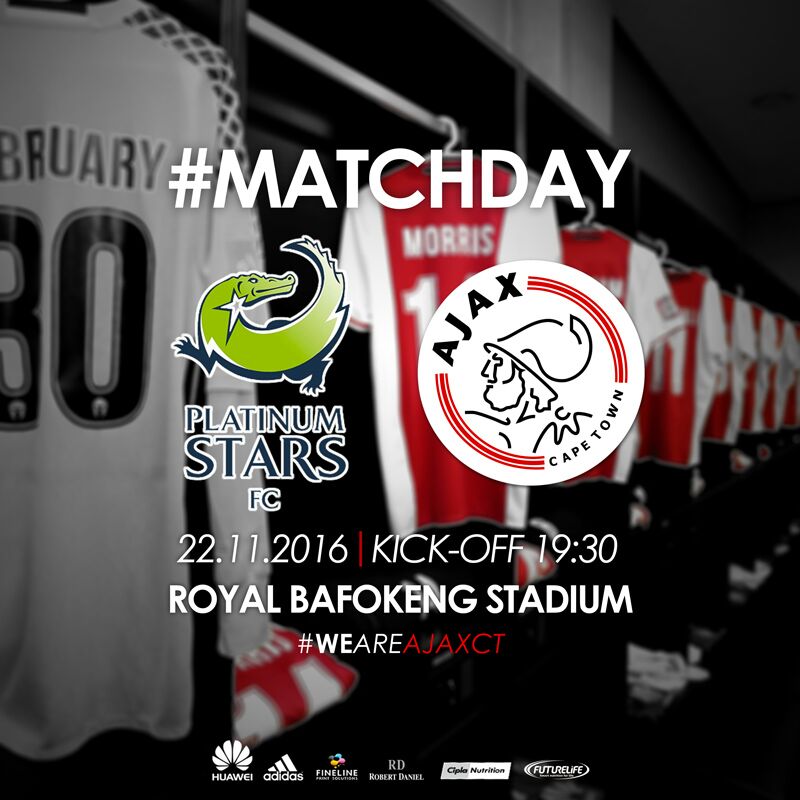 LeAnDrA_sMeDa's tweet photo. Come on @ajaxcapetown Make it count boys! #WeAreAjaxCT https://t.co/yj7XJUy30W