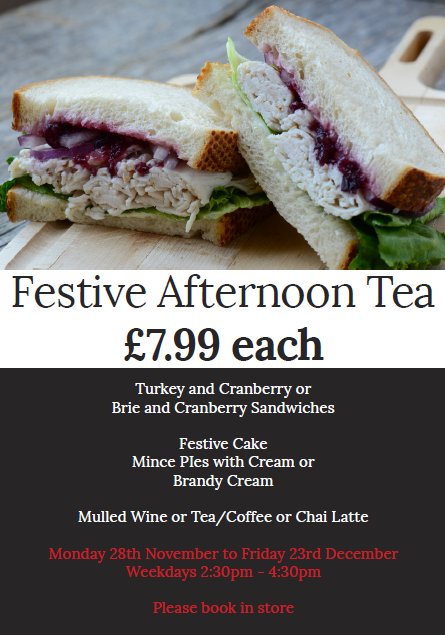 VanHage's tweet image. 🍷☕ Tag a friend to join you for Festive Afternoon Tea this Christmas 😋 Starts Monday 28th November