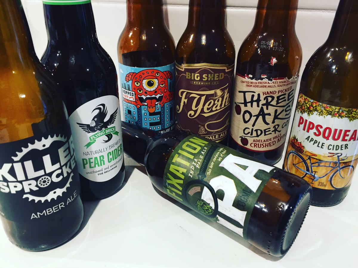 Tasting sessions looking a little different now that we're offering CIDER as well