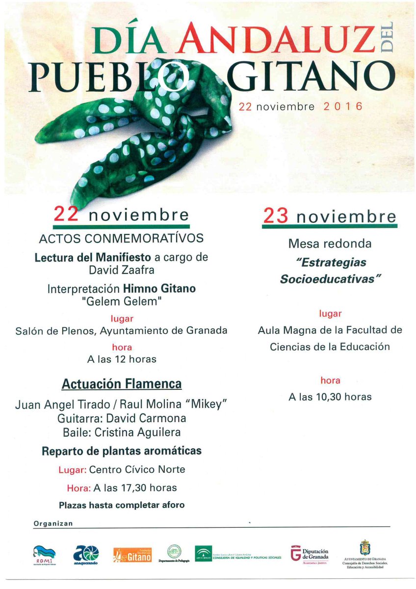 NorteparaNorte's tweet photo. Hoy celebramos el #diaandaluzdelpueblogitano https://t.co/nCTUAutWnF