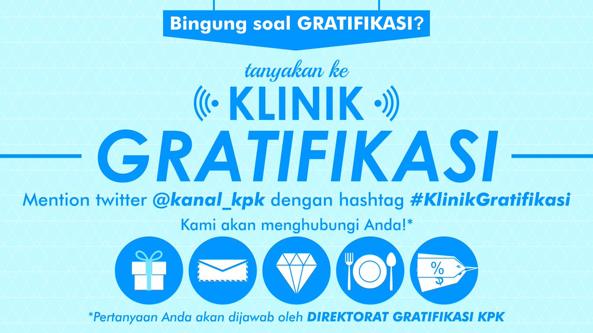 Kenang-kenangan dari sesama PNS apakah termasuk gratifikasi? Simak di #KlinikGratifikasi pk 9.30 di kanal.kpk.go.id <a href="/KPK_RI/">KPK</a>