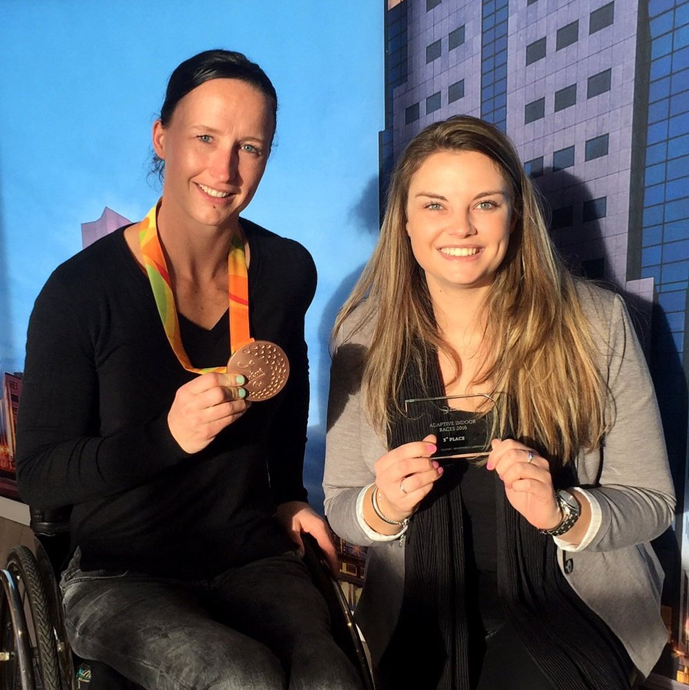 Always great to share memories and discuss future plans with <a href="/Ericavh/">Erica</a>  <a href="/SchoutenZeker/">Schouten Zekerheid Makelaars in Assurantien</a>

#roadtopyeongchang #rotterdam #support #awesomepeople