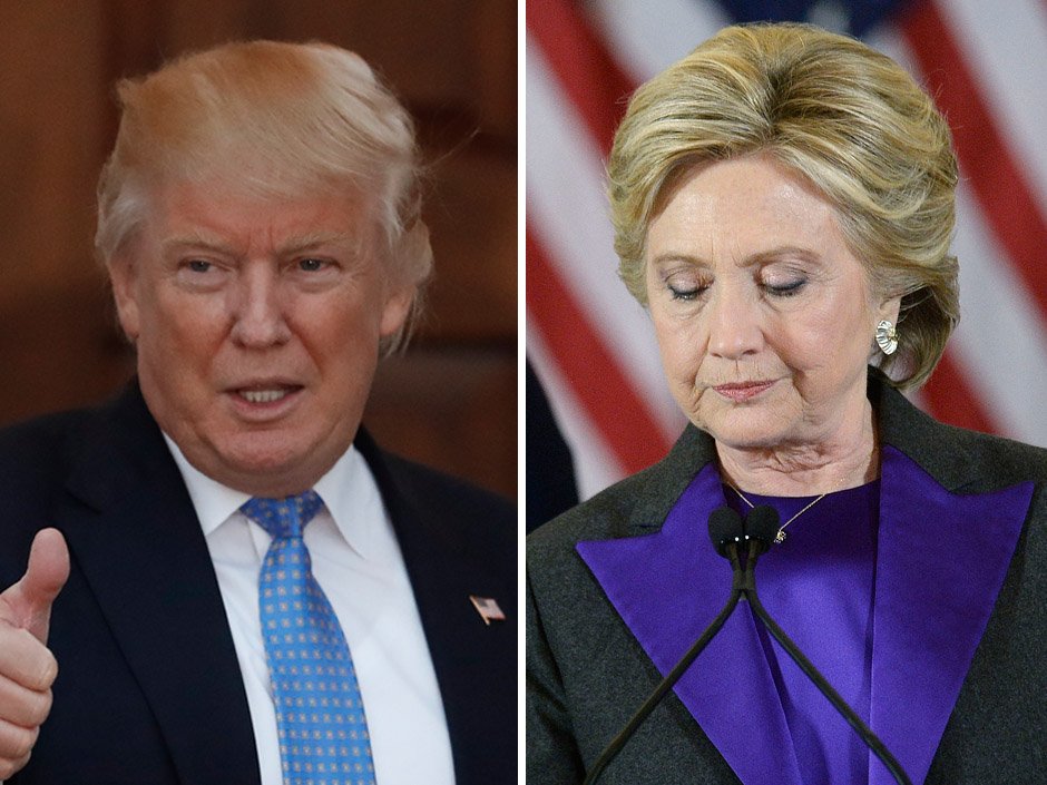 nationalpost's tweet photo. Hillary Clinton's lead over Donald Trump is 1.7M votes and growing with millions of of ballots left to count https://t.co/eobpMAtnmY https://t.co/D6mqVBr196