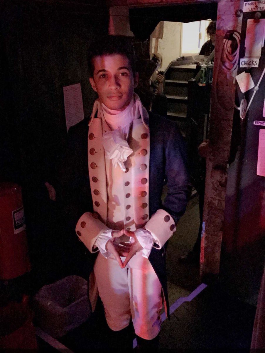 JFisherUpdates's tweet image. TODAY'S THE DAY! Jordan will be making his Broadway debut playing John Laurens and Philip Hamilton in #Hamilton!