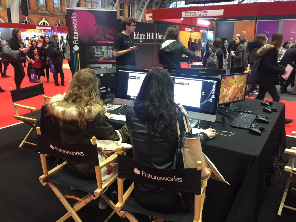 Futureworks_Mcr's tweet photo. Thanks to everyone who filled out our prospectus forms today. Can't wait to see you at our open day. #uclan #mcrcentral #designyourfuture https://t.co/JsT1BlLV7I
