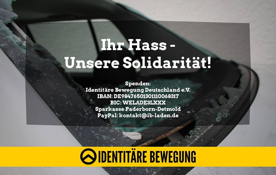 IBDeutschland's tweet photo. +++Linksextremisten lauern Identitären auf+++
Am  Wochenende überfielen Linksextremisten zwei Aktivisten:

https://t.co/tlp0obCSlh https://t.co/kqPJAiNWYs