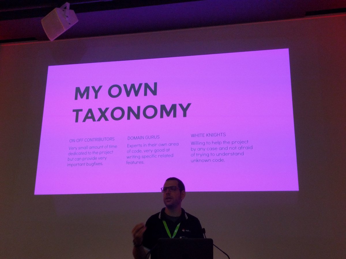 tcarrez's tweet photo. Taxonomy of #OpenStack Nova contributors by @sylvainbauza #openstackdayfrance https://t.co/ManxV4xfYW