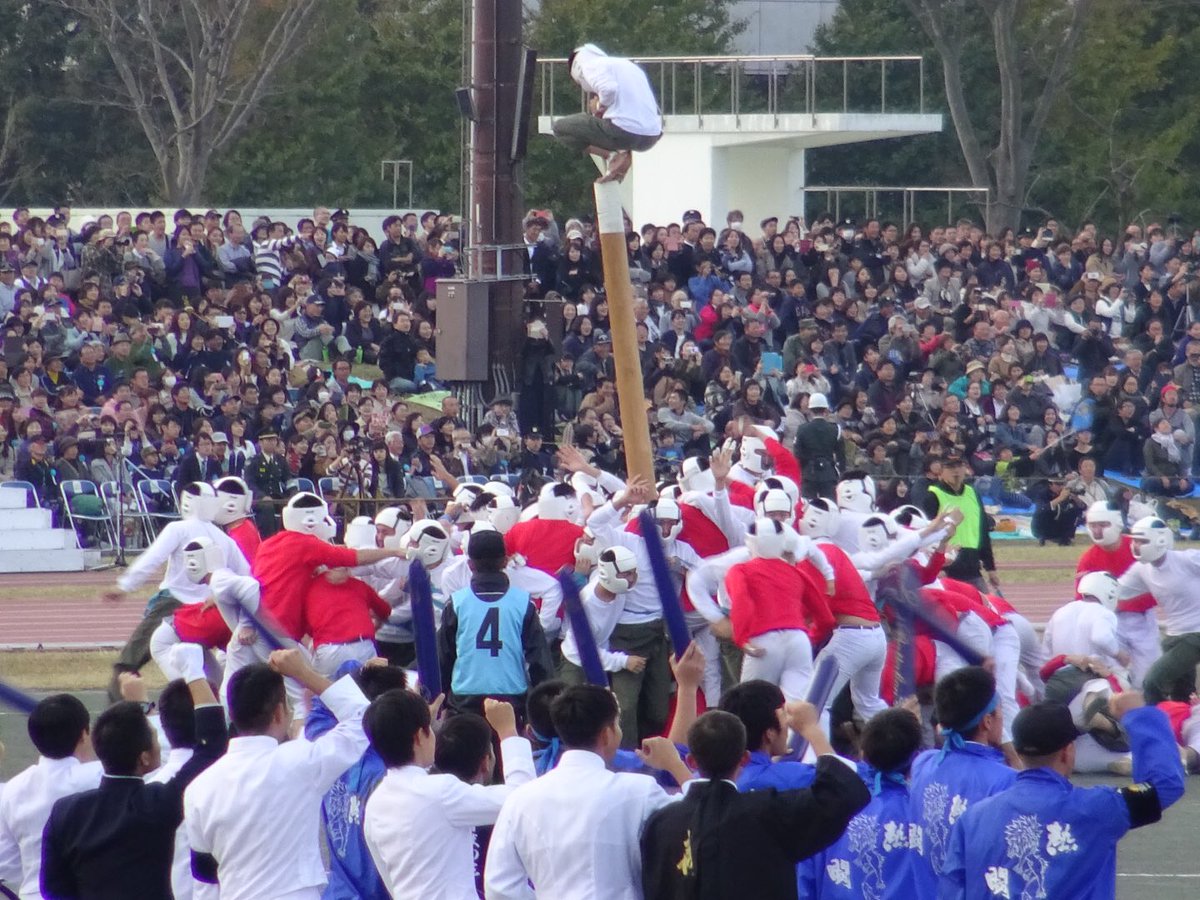防衛大学校の 棒倒し がちょっと激しすぎると話題に これは凄い 行ってきた人達の感想 動画 Togetter