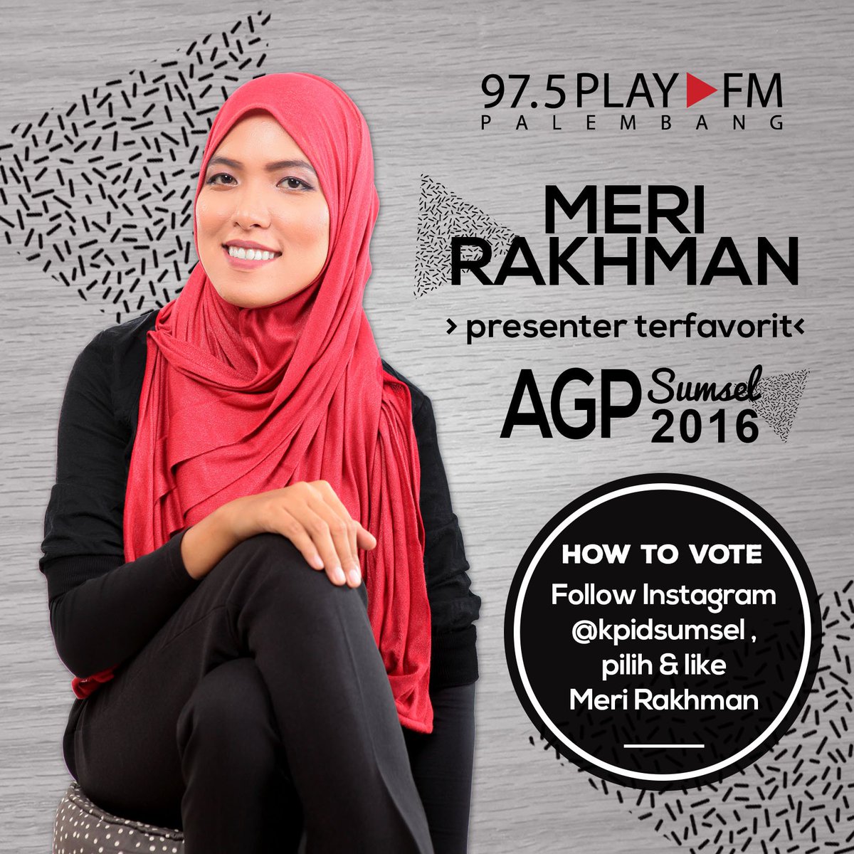 Players, ayo dukung <a href="/meri_rakhman/">Meri Rakhman</a> sebagai Presenter Favorit di Anugerah Gemilang Penyiaran 2016! Klik goo.gl/AY1knn ya...