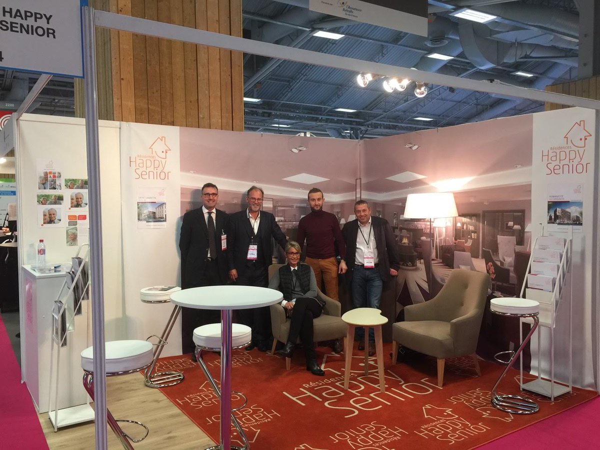 groupe_duval's tweet photo. Happy Senior a participé, pour la première fois, au salon #Solulo #silvereconomie #seniors
https://t.co/Bc4S8ipuRi https://t.co/jATqzVvBJd