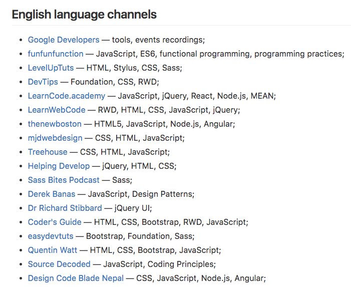 smashingmag's tweet image. ⌘ A collection of useful YouTube channels for JavaScript developers and web designers. github.com/andrew--r/chan…