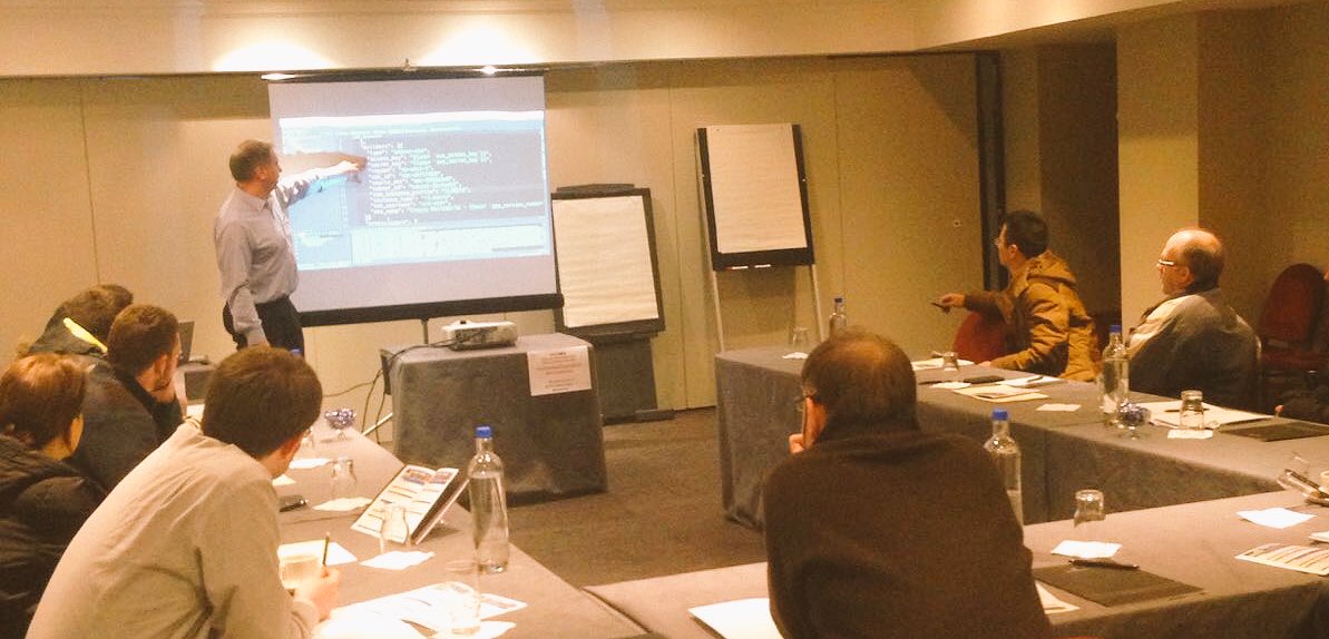 UNICOMSeminars's tweet photo. Infrastructure as Code by Adrian Skehill #devOpsAgileTestingDays Dublin #tutorials https://t.co/qyVDhp1TdH