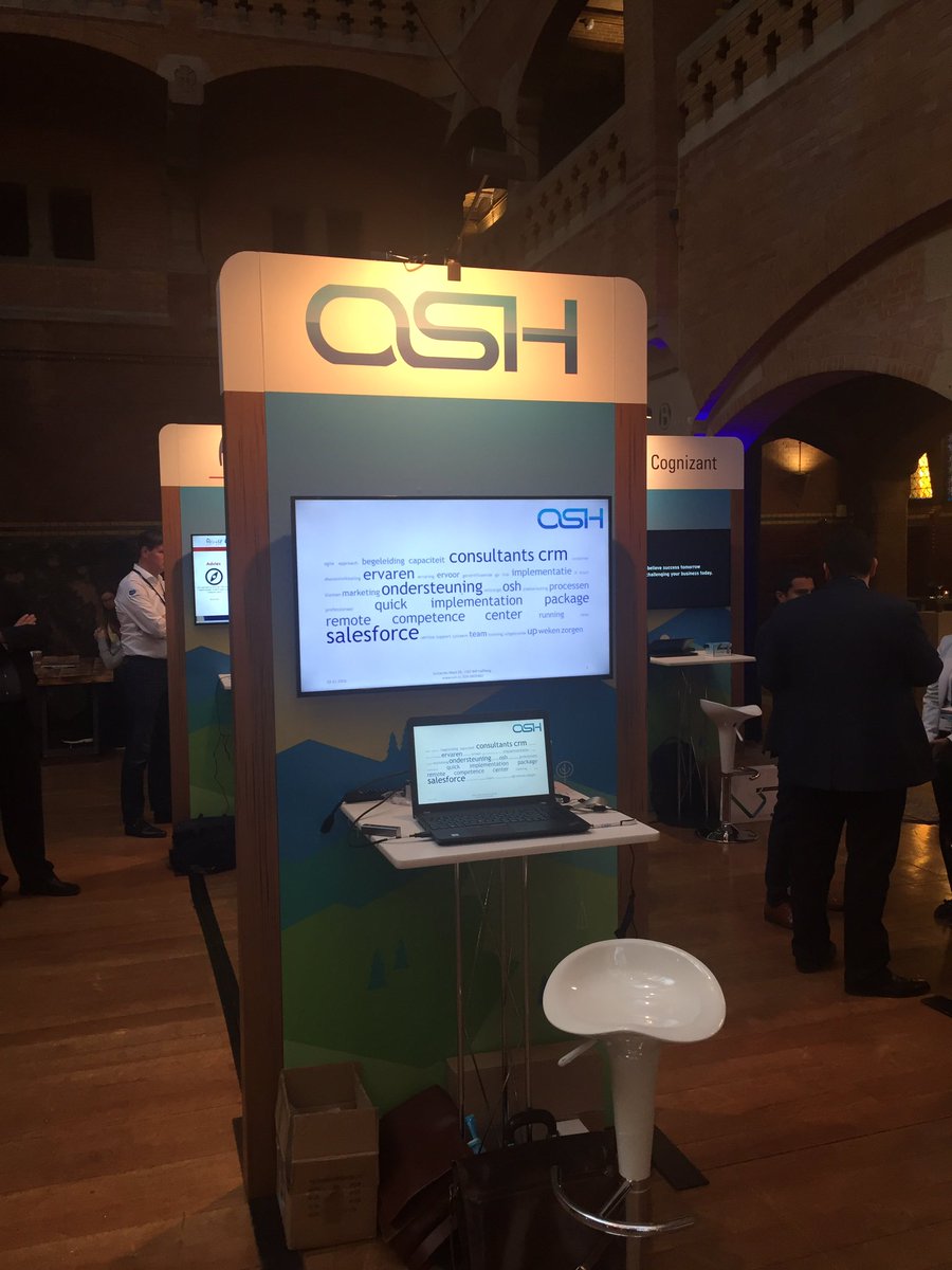 osh_solutions's tweet image. Kom ook langs bij onze stand op Salesforce Dreamforce to you in de Beurs van Berlage! #dreamforce #Amsterdam #salesforce #osh