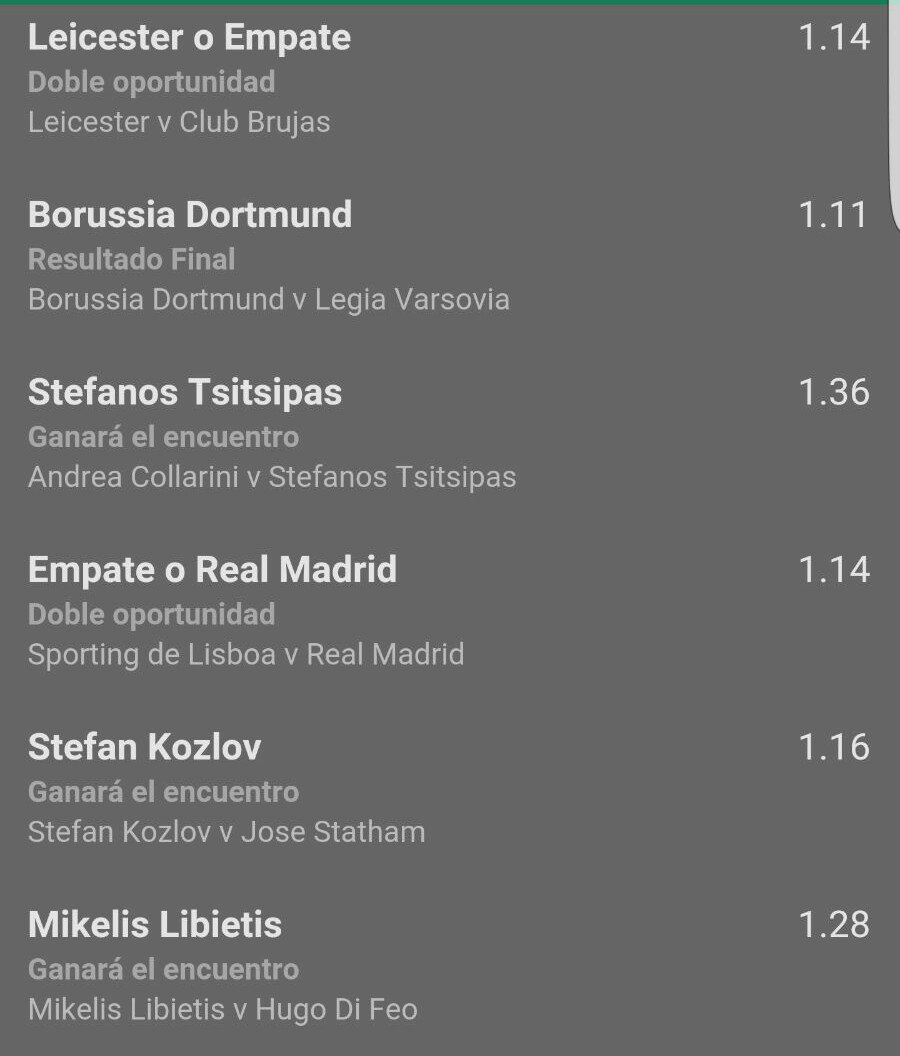 FabedePicks's tweet image. Llevamos hoy esta suculenta combi
💰 3.00€
🔥 Stake 1,5 
🏠 Bet365 

Telegram.me/fabedepicks