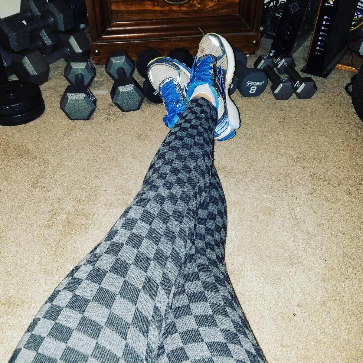 HarkinsC's tweet photo. Leg day! https://t.co/CddYtf2mxw