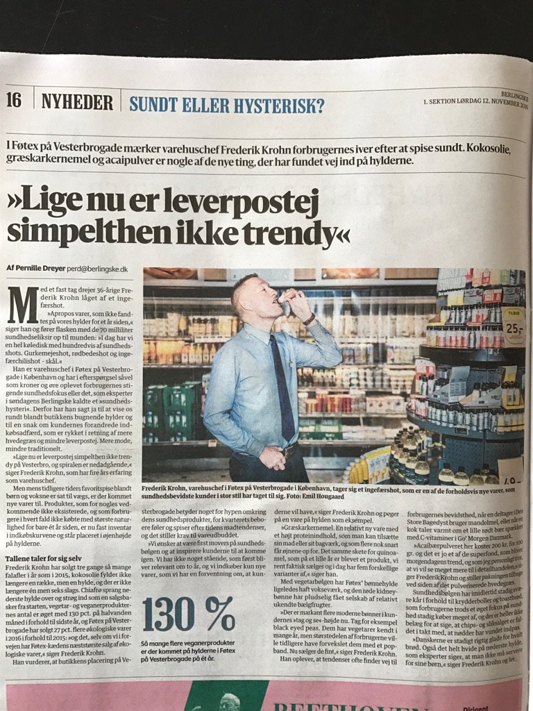 JamesWhiteDrink's tweet photo. They #love our #zingers in #denmark too! #turmeric #ginger #limechilli #xtraginger https://t.co/3XDjvlpGK3