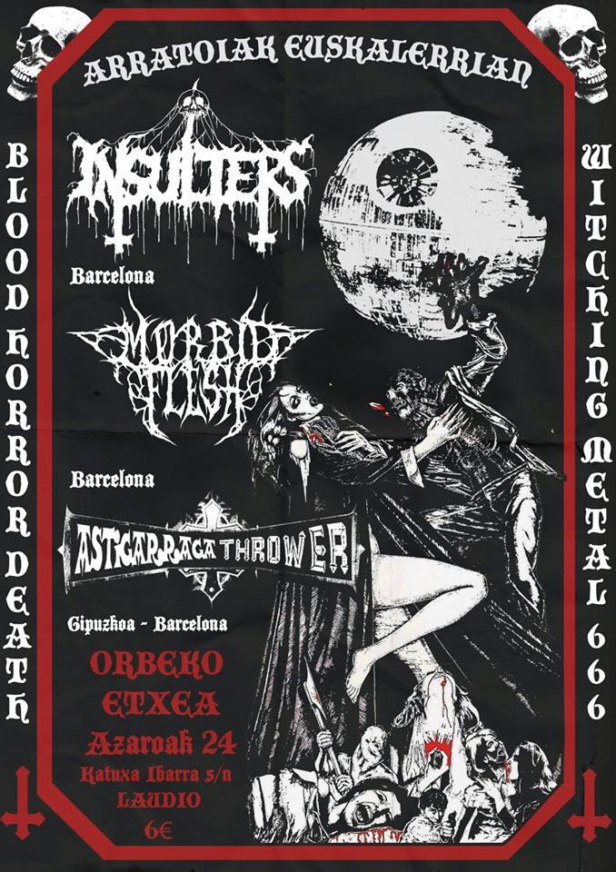 2EGUN! Ostegunean old school #Deathmetal gaua // 20:00etatik aurrera <a href="/positivebomb/">Positive Bomb</a> <a href="/aiaraldea/">Aiaraldea.eus</a>  <a href="/3Kortxea/">Hiru Kortxea</a> <a href="/LaudiokoUdala/">Laudio (Udala - Ayuntamiento)</a>