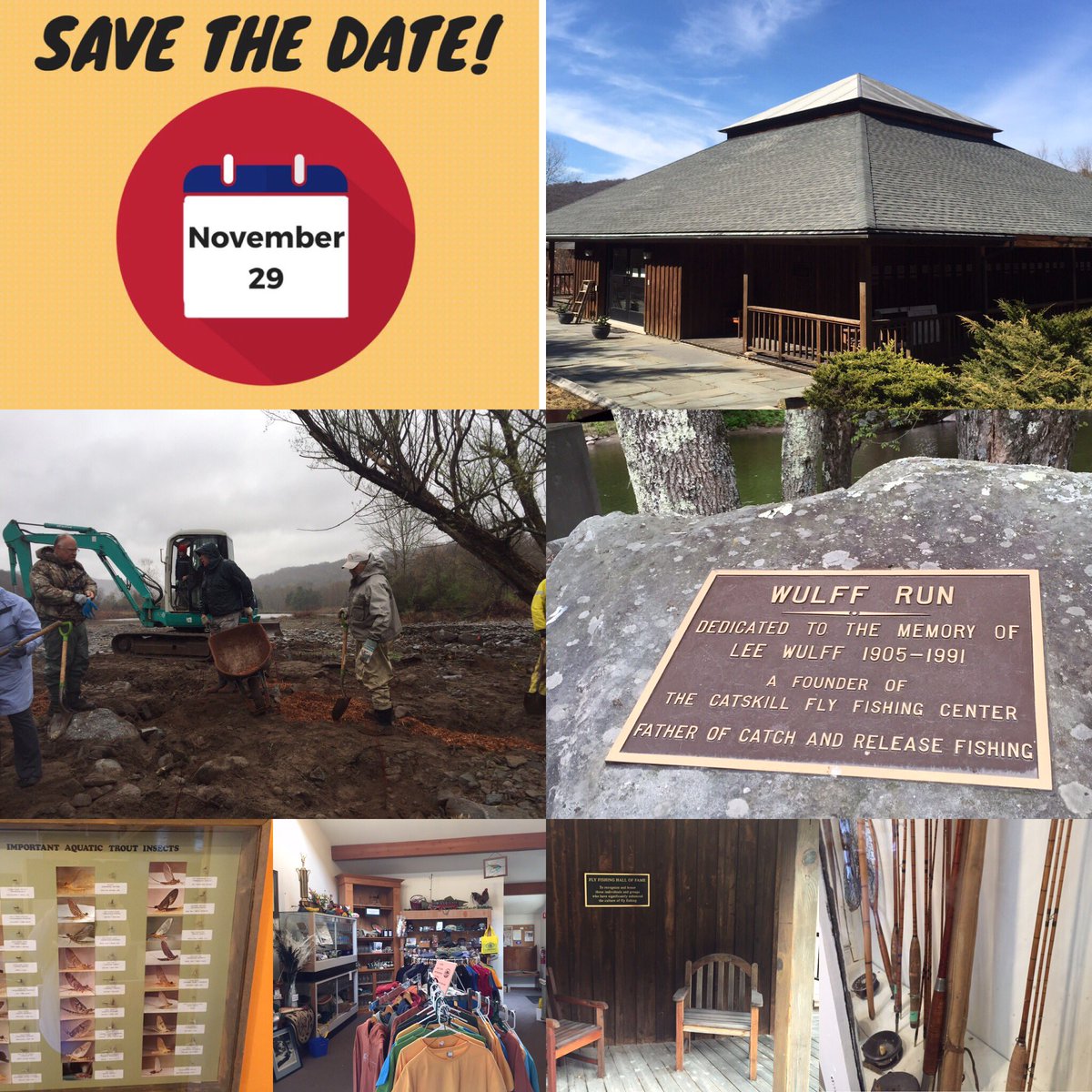 CFFCMOfficial's tweet photo. Preserving the flyfishing heritage is our mission. Join #GivingTuesday &amp; support our efforts. #cffcm #catskills #sullivancountyny https://t.co/pHs4pRZROs