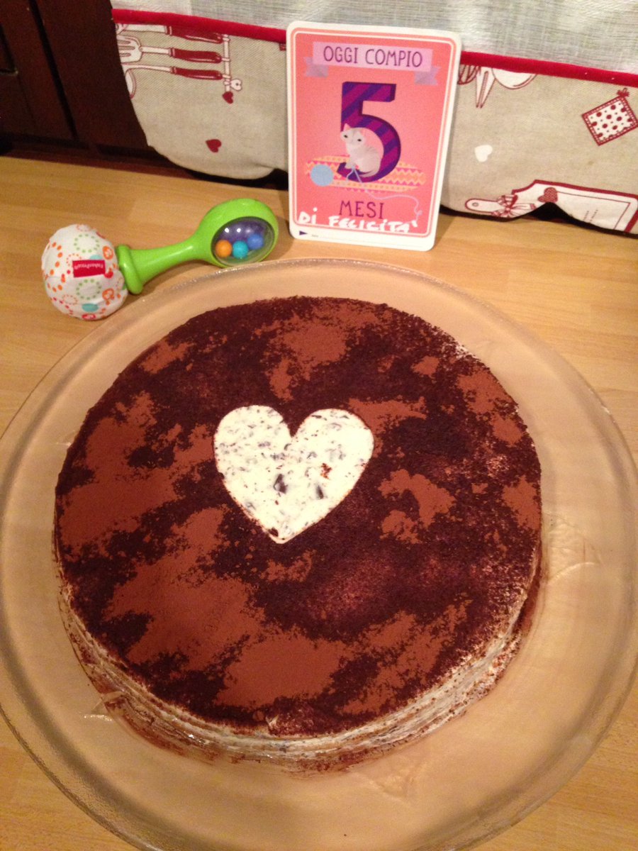 vale_paris's tweet photo. 5 mesi di felicità... auguri piccola Isabella ❤️ #ciccius #tiramisu @giuggero #complimese https://t.co/s32K4mnuyx