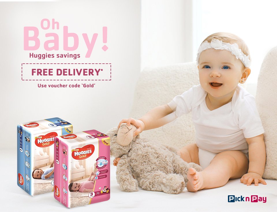 pick n pay huggies gold