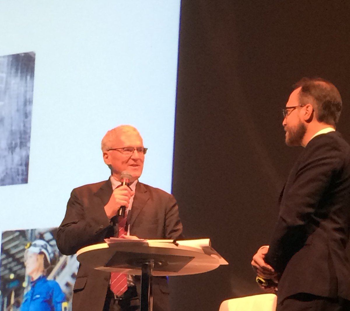 Jean-Bernard Lévy ovationné à la plénière d Énergie de Femmes: très à l aise sur les sujets de mixité à EDF