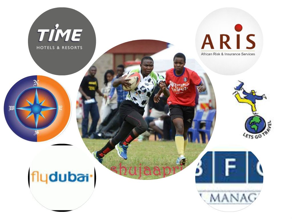 WomensRugbyInUg's tweet photo. Gazelles corporate sponsors to @Dubai7s: @TIMEHotelsUAE, @North_Tours, #BFCTravelManagement, #ARISInsurance, @LetsGoTravelUg, #flydubai.TX! https://t.co/17lb80VVwq